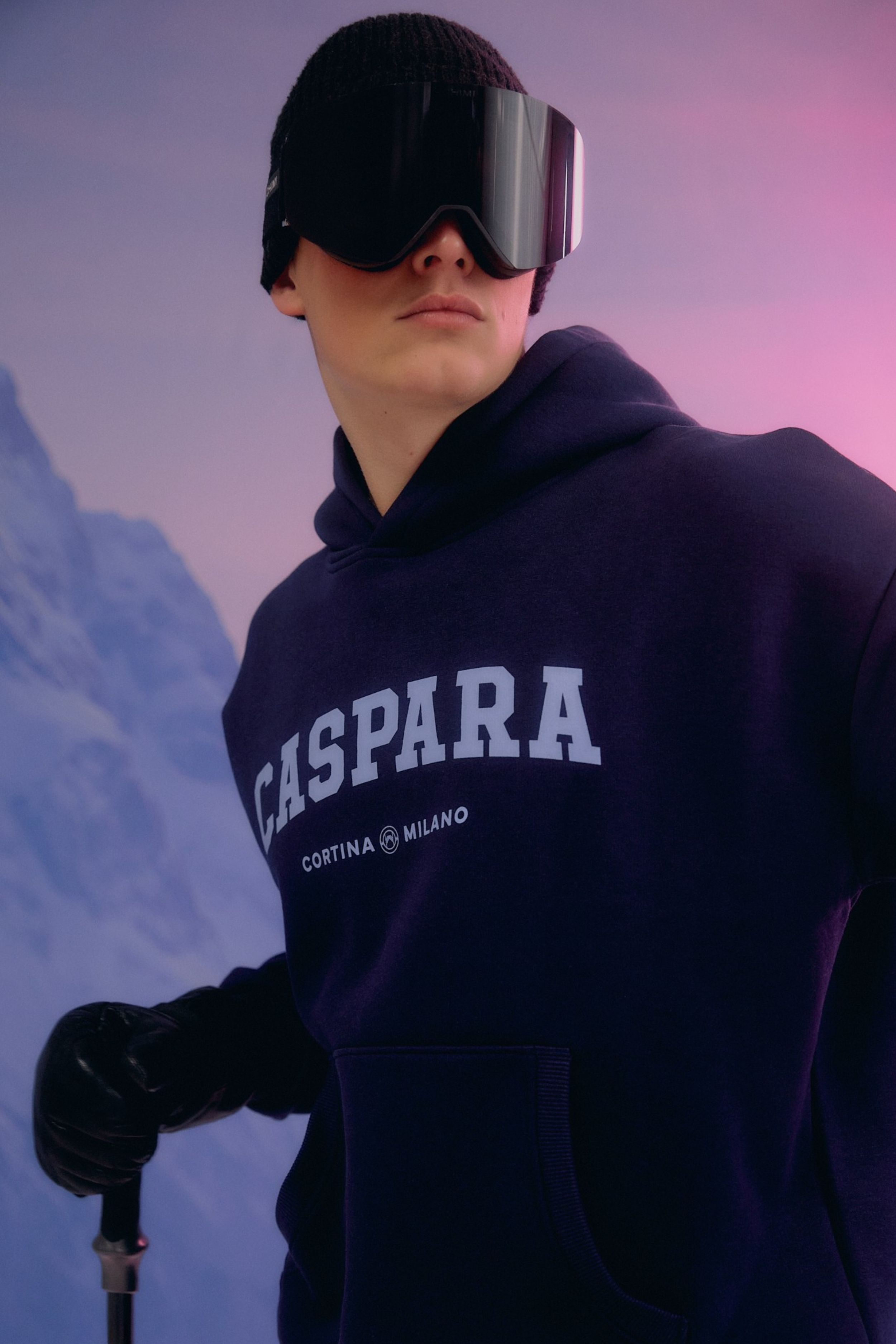 M. Cortina Hoodie - Navy